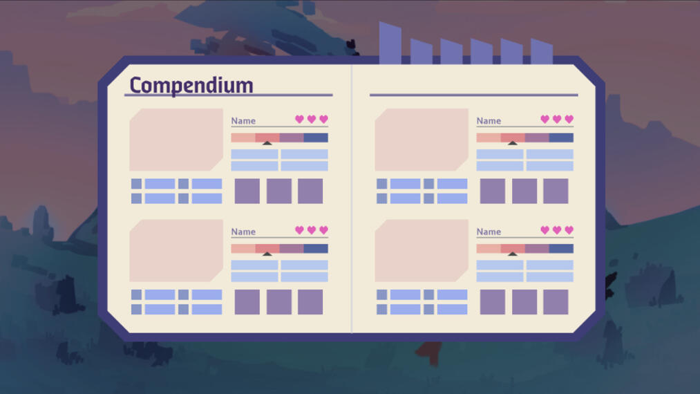 Compendium Blue Wireframe