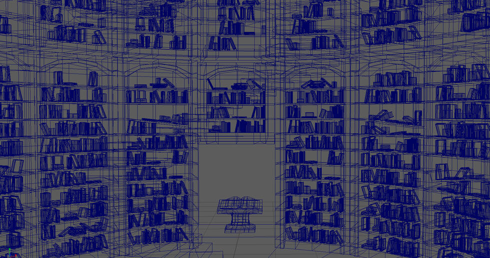 Wireframe Closeup