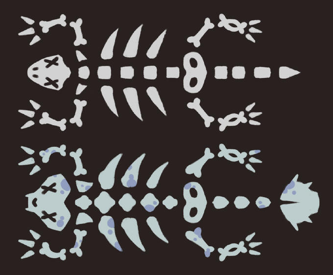 Lizard Bone Distortion