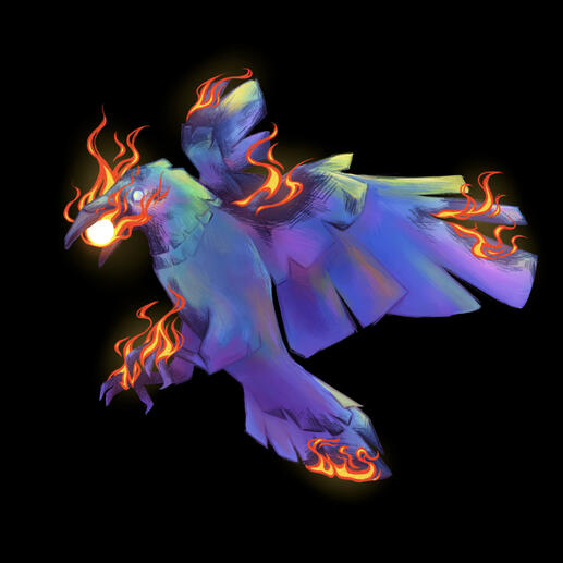 Rainbow Crow
