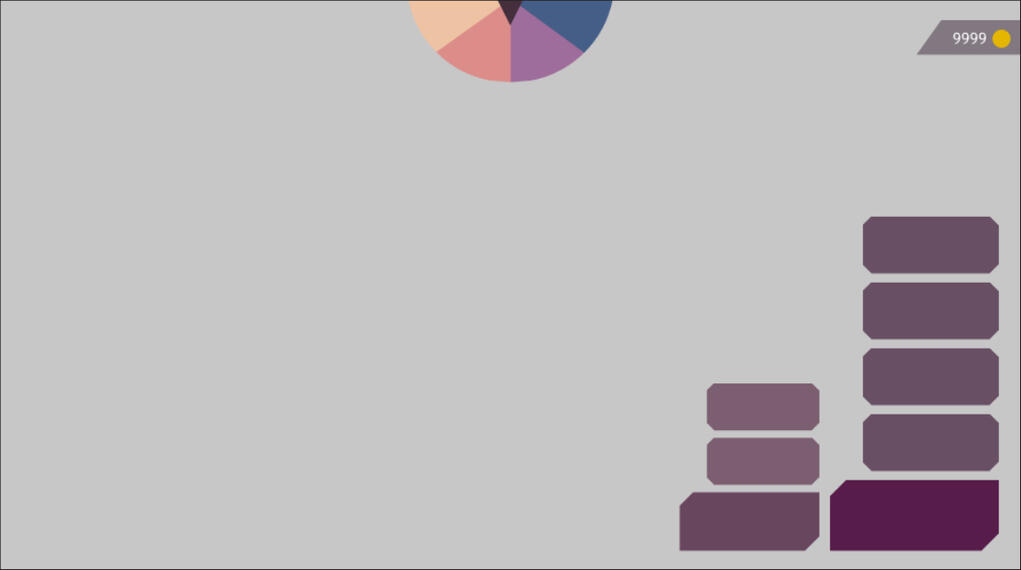 Gameplay HUD Stylized Wireframe